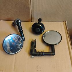 Bicycle Mirrors and Bell