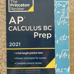 AP Calculus BC Prep Book