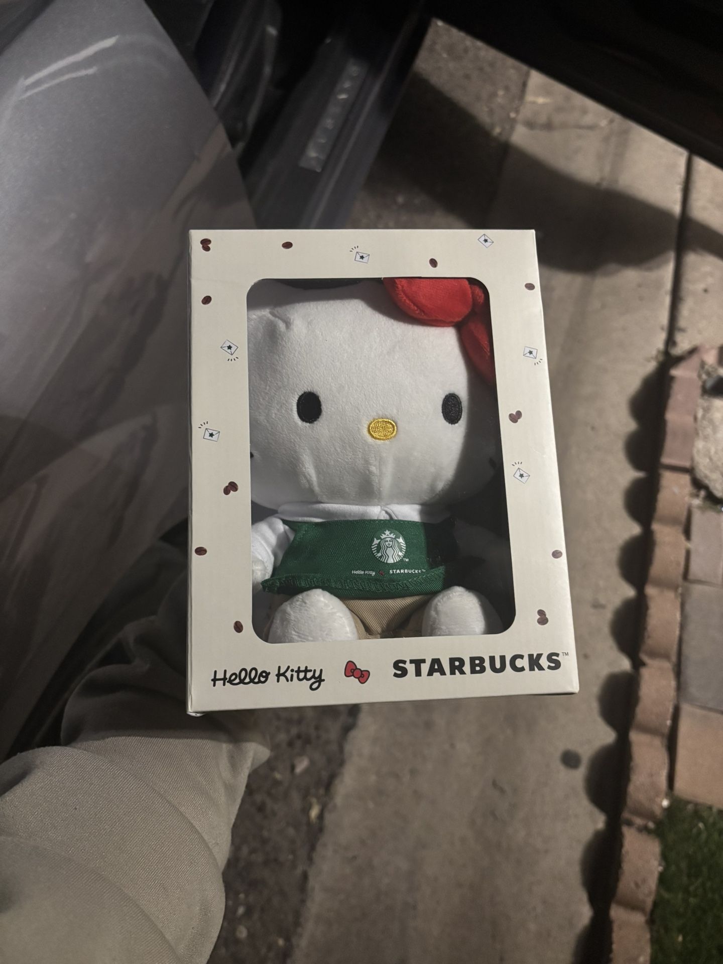 Hello Kitty x Starbucks Plushie 