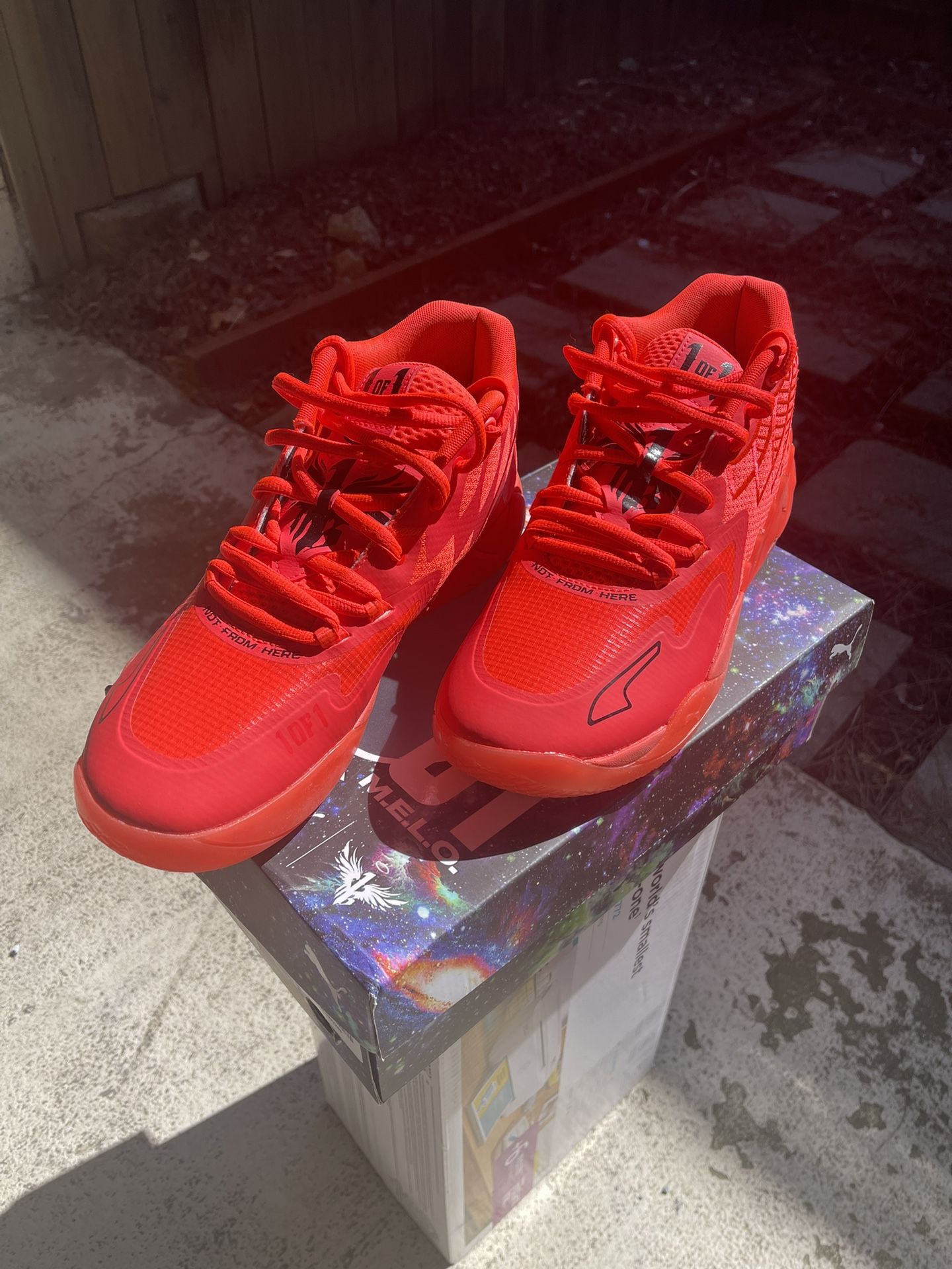 Melo Ball Puma MB1 Red Blast Men’s 11