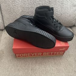Shoes PUMA UNISEX BLACK 🌸 (Read).