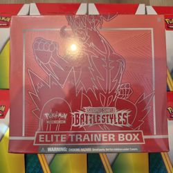 Pokemon TCG Sword And Shield Battle Styles ETB