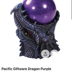 Purple Sandstorm Battery Operated Ball Figurine 