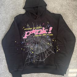Pink Sp5der hoodie