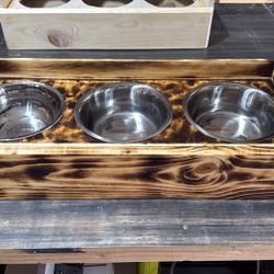 Custom Pet Food/Water Feeder