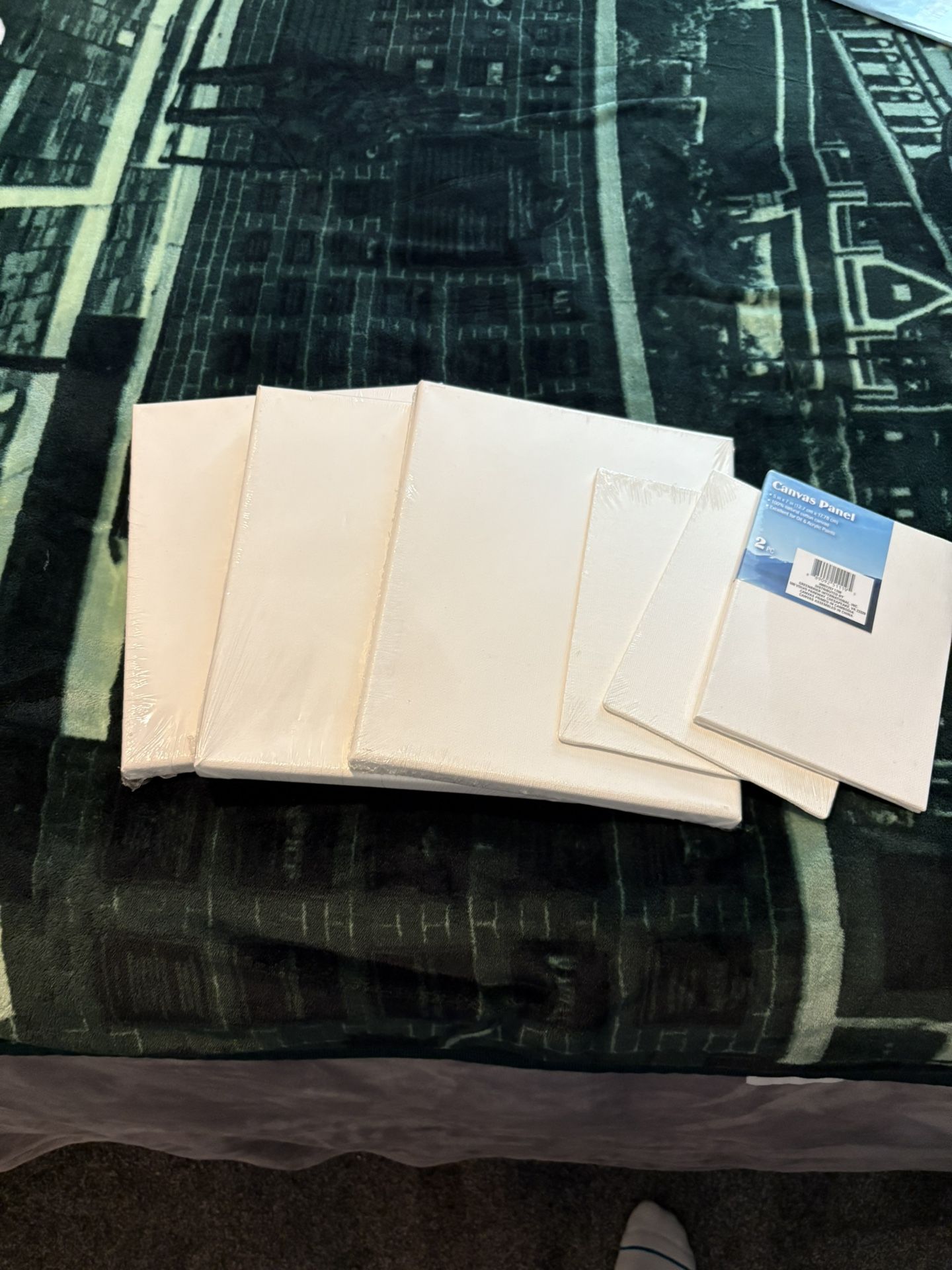 Canvases Still Sealed