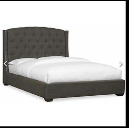 King Upholstered Platform Bed
