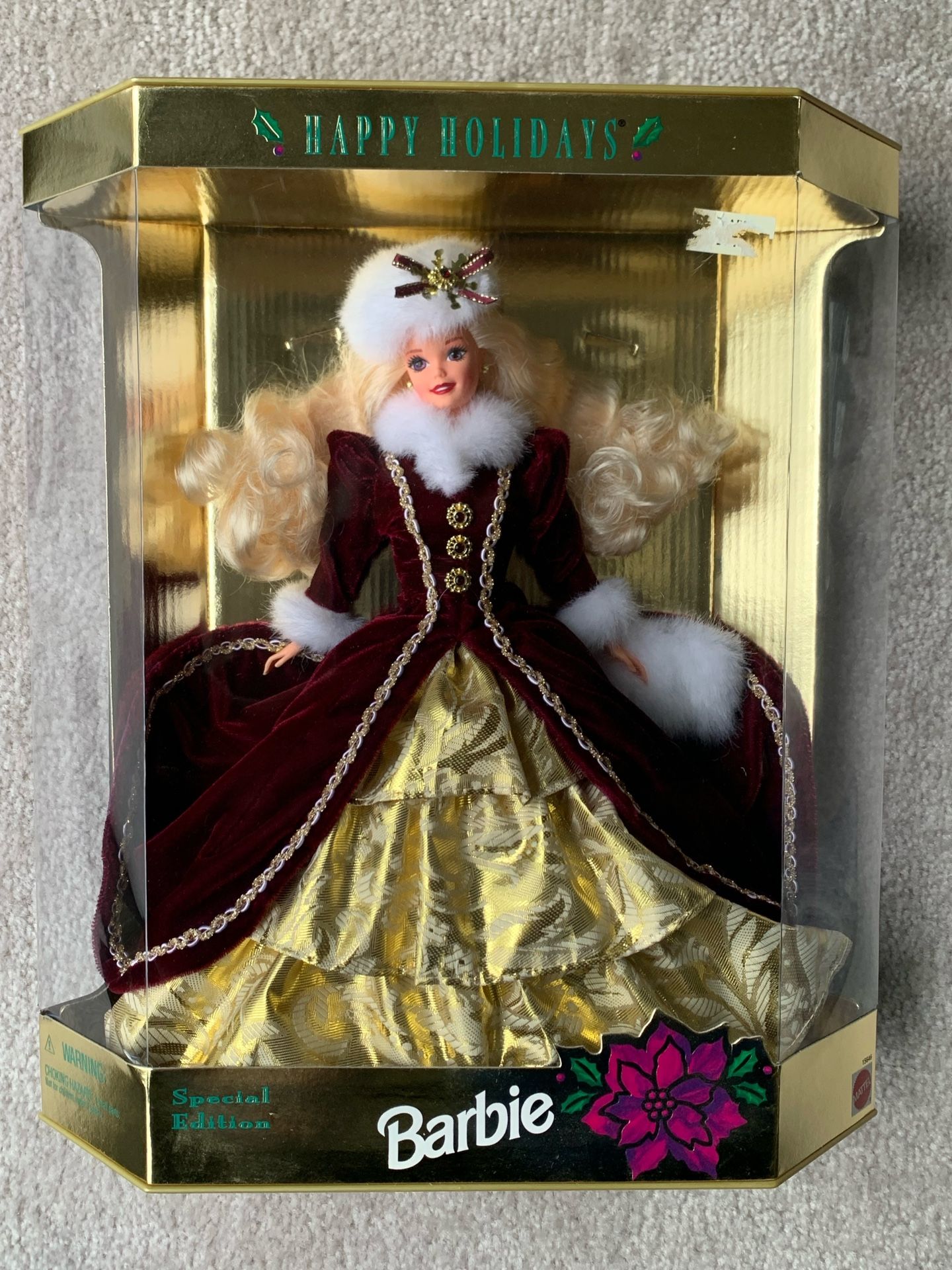 1996 Happy Holidays Special Edition Collector Barbie - Never Been Opened