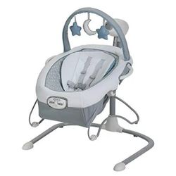  Baby Swing, Graco Duet Sway LX Swing with Portable Bouncer