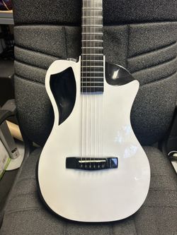 Journey OF660W1 Overhead Carbon Fiber Acoustic/Electric Travel Guitar 