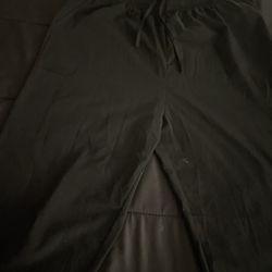 Black Scrub Pants 