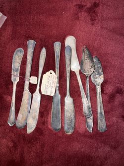 Silver Butter Knifes