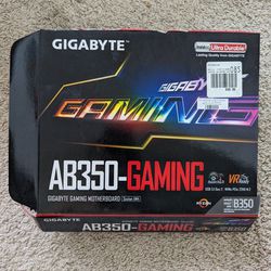 Gigabyte AB350-Gaming-CF AM4 Motherboard+Box