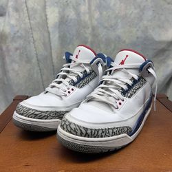 Size 11 - Jordan 3 Retro OG Mid True Blue