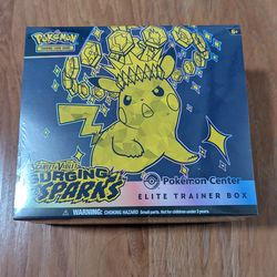 Surging Sparks Pokemon Center ETB