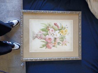 Framed Floral Print By Lisa Audit
