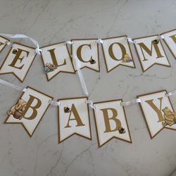 Winnie the Pooh baby shower/ nursery items