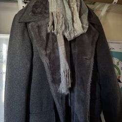 Large Vintage 1940 Original Coat 