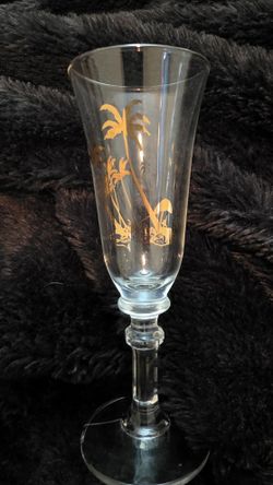 Libbey Calypso / Caribbean Pattern Set of 2