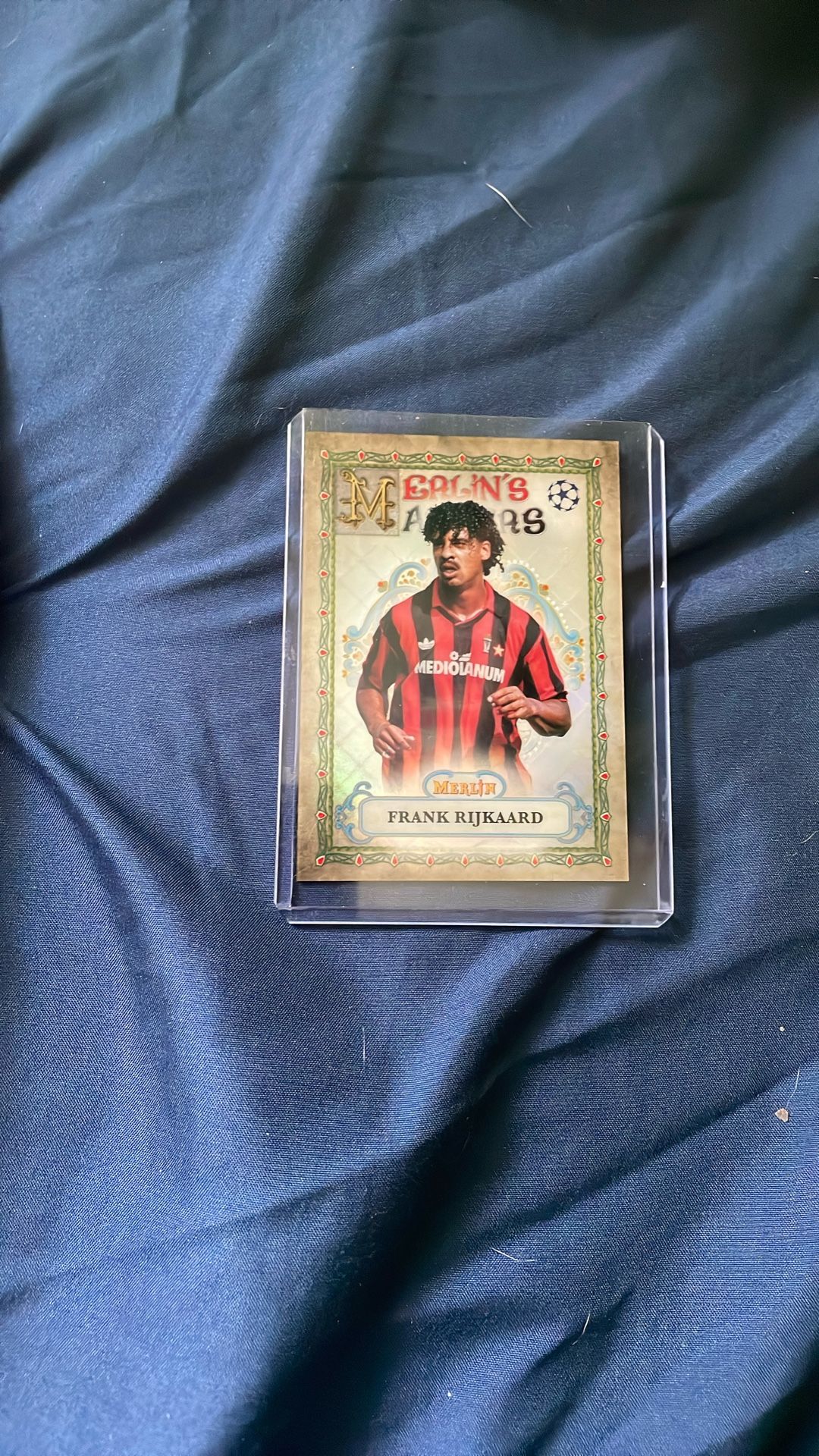 Frank Rijkaard Rare Soccer Card