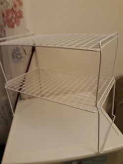 Metal Shelf Storage Organizer