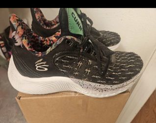 Under Armour Steph Curry 9 Flow Count It UA Sesame St (contact info removed)-002 Size 4 Youth