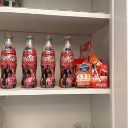 Coca Cola 4 Bottles American Idol Season 3