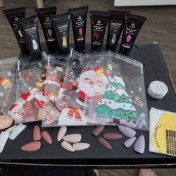 All new. Extention Nail Gel Set 