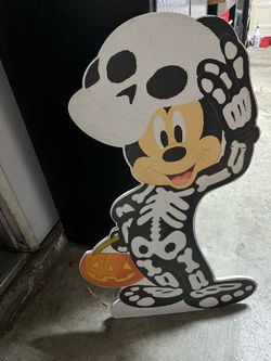 Halloween Mickey outdoor decoration