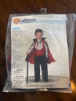 California Costumes Toddler Dapper Vampire Costume