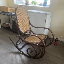 Rattan/wicker Rocking