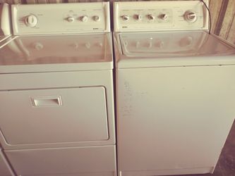 Kenmore washer dryer set