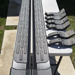 OEM Ford Bronco Running Boards - 4 Door (Set of 2 + Mounting Brackets)