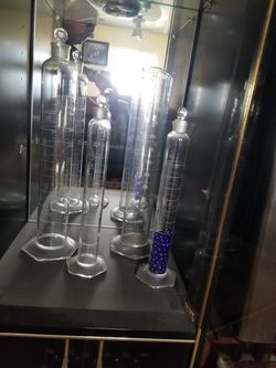 Laboratory test tubes