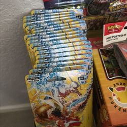 One piece sleeved Card Packs
