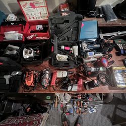 Name Brand Power Tools And Hand Tools Bundle