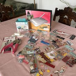 🎨🖼️Scrapbooking Tools, Jolee’s Stickers, Crop-A-Dile, Bamboo Craft