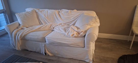 Off white sofa bed in great condition