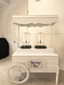 Cart tables and all for your party