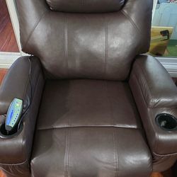 Power Massage Recliner Chair w/ Heat – Excellent Condition