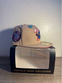 New Era 59FIFTY Texas Rangers Capsule Exclusive Red UV Fitted Hat 7 1/8