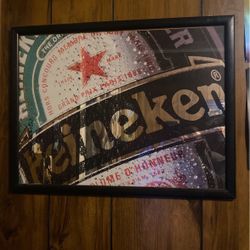 Vintage Heineken Sign 