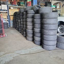 18 Inch Used Tires Singles Only 
