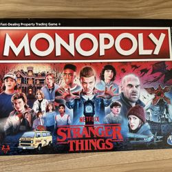 Stranger Things Monopoly - Great Condition 