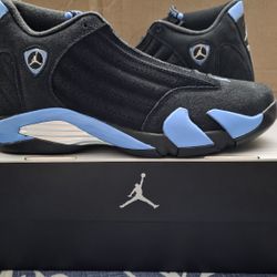 Jordan 14 University Blue Size 11.5