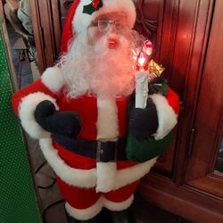 Vintage Animated Santa