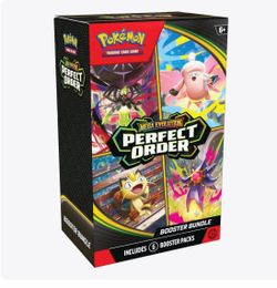 Pokemon Perfect Order booster bundle