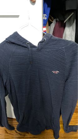 Navy Hollister Hoodie Size Medium