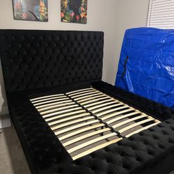 Queen Bed Frame With Storage