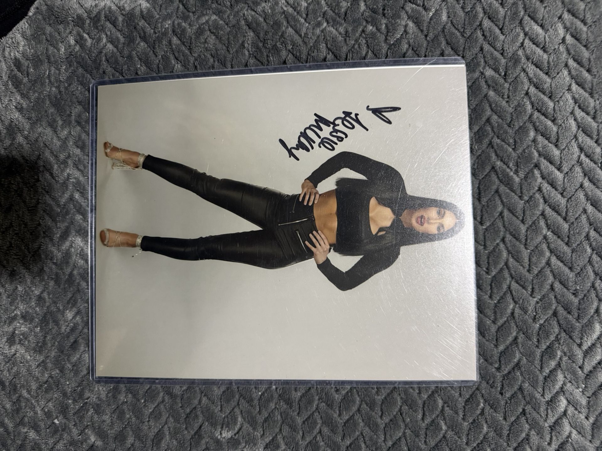 WWE Billy Kay & Kelly Kelly Dual-Sided Signed Autographed Photo w/ JSA COA